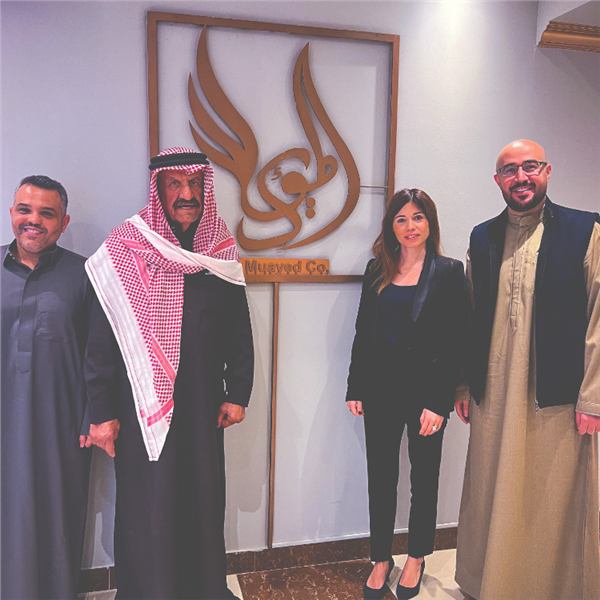 Presentazione cliente presso Al Muayed Travel Riyadh