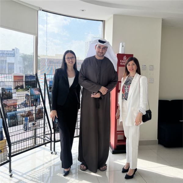 Presentazione cliente presso Atlantis Wellness Dubai